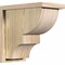 Ekena Millwork Ridgewood Rough Sawn Corbel w/Backplate, Douglas Fir, 8"W x 14"D x 14"H COR08X14X14RID01RDF - alternate 1